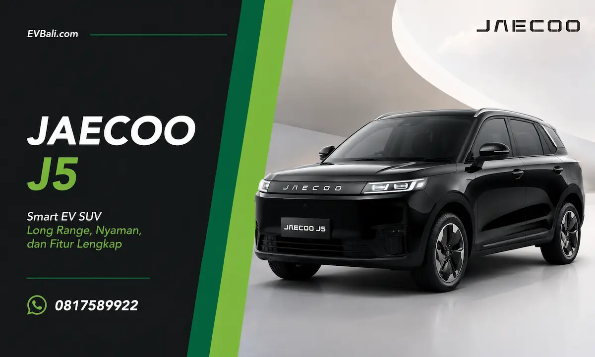 Sewa JAECOO J5 EV di Bali